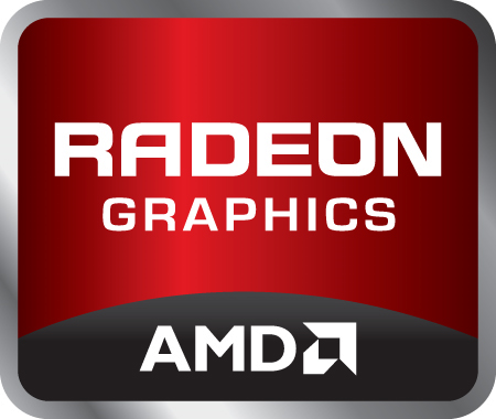 AMD যেমন Radeon গ্রাফিক্স লোগো
