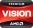 Logo AMD Vision Fusion premium