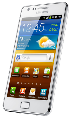 Samsung Galaxy S2 bianco
