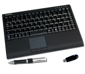 Keysonic Wireless Mini Keyboard QWERTY Remote Control