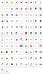 Windows Icons: Reference list with details, locations & images