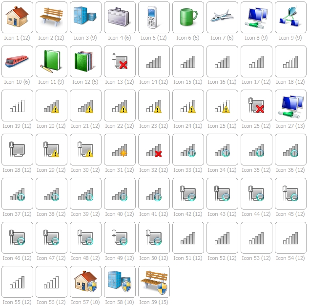 shell32 dll icons location