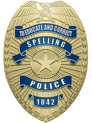 Correttore ortografico - La polizia di ortografia
